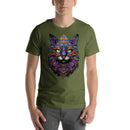 Mardi Gras Cat Mandala | Unisex t-shirt
