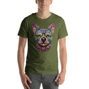Cute Dog Line Art | Unisex t-shirt