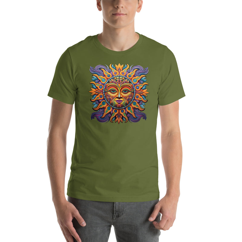 Colorful Sun Mandala | Unisex t-shirt