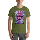 Purple Floral Lips | Unisex t-shirt