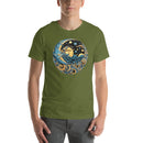 Moon Phase Floral Mandala | Unisex t-shirt