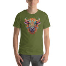 Psychedelic Cow Mandala | Unisex t-shirt