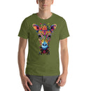 Rainbow Giraffe Mandala | Unisex t-shirt
