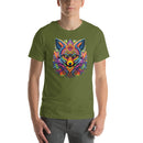 Rainbow Fox Mandala | Unisex t-shirt