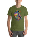 Trippy Penguin Mandala | Unisex t-shirt