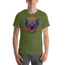 Blue Phoenix Mandala | Unisex t-shirt