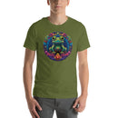 Cute Frog Emblem Mandala | Unisex t-shirt