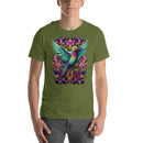 Psychedelic Humming Bird Mandala | Unisex t-shirt