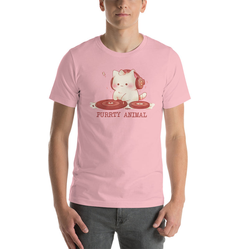 Purrty Animal Cute Cat | Unisex t-shirt