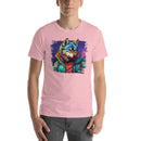 Colorful Modern Wolf | Unisex t-shirt