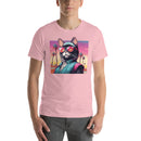 Colorful Fashionista Cat | Unisex t-shirt