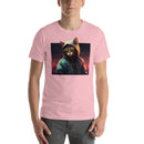 Angry Cat Wearing Jacket | Unisex t-shirt