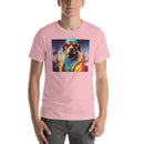 Tropical Hippie Dog | Unisex t-shirt