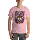 Colorful Cat Mandala Art | Unisex t-shirt