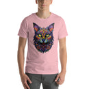 Trippy Tribal Cat Art | Unisex t-shirt