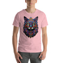 Mardi Gras Cat Mandala | Unisex t-shirt