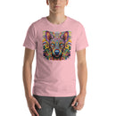Mardi Gras Dog Mandala | Unisex t-shirt