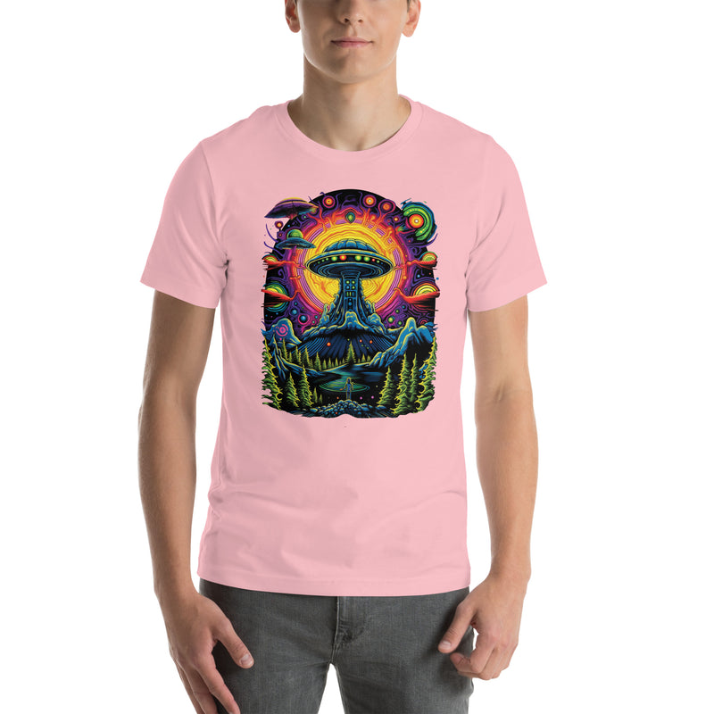 UFO Psychedelic Alien | Unisex t-shirt