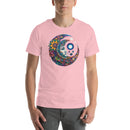 Floral Crescent Moon Mandala | Unisex t-shirt