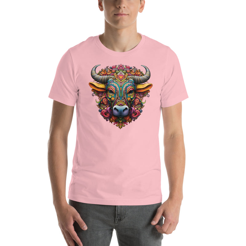 Huichol Cow Mandala | Unisex t-shirt