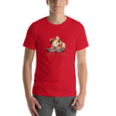 Life Is A Pawty Cute Dj Dog | Unisex t-shirt