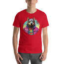 Vibrant Cool Wolf | Unisex t-shirt