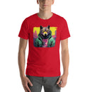 Colorful City Wolf | Unisex t-shirt
