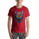 Trippy Tribal Cat Art | Unisex t-shirt