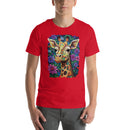 Giraffe Flowers Mandala | Unisex t-shirt