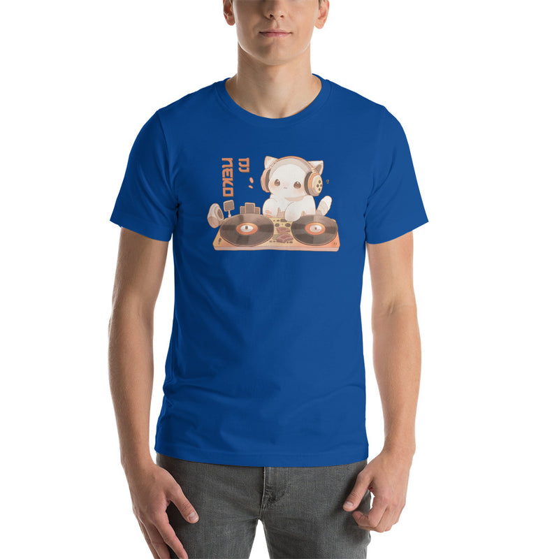 DJ Neko Cute Cat | Unisex t-shirt