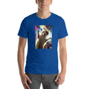 Dancing Cat in Disco | Unisex t-shirt