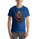 Mardi Gras Cat Mandala | Unisex t-shirt