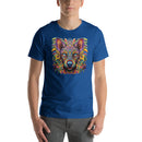 Mardi Gras Dog Mandala | Unisex t-shirt
