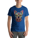 Cute Dog Line Art | Unisex t-shirt