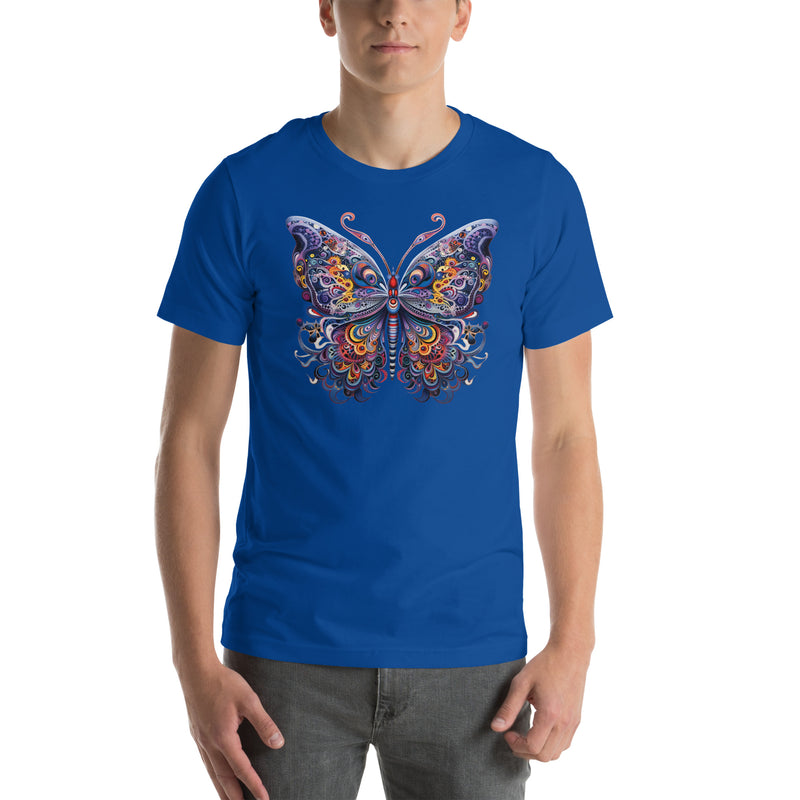 Trippy Mandala Butterfly | Unisex t-shirt