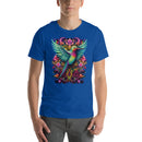 Psychedelic Humming Bird Mandala | Unisex t-shirt