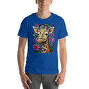 Giraffe Flowers Mandala | Unisex t-shirt