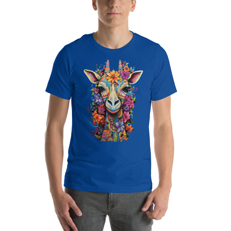 Trippy Giraffe Mandala | Unisex t-shirt
