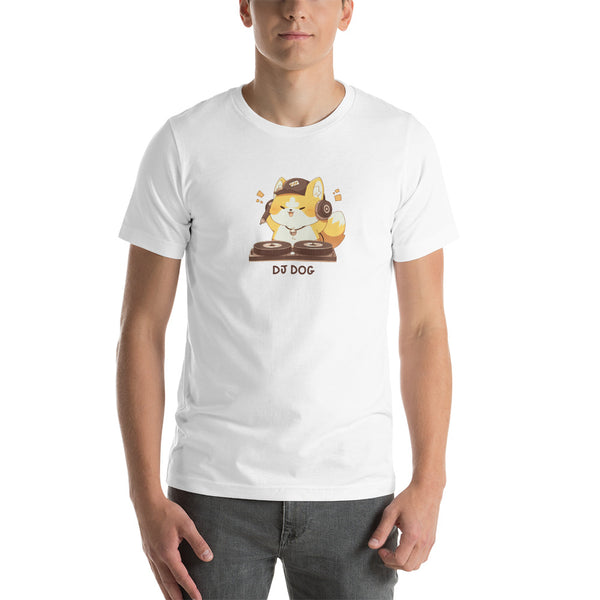 Cute Shiba Dog Dj | Unisex t-shirt