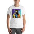 Hip-hop Modern Wolf |  Unisex t-shirt