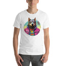 Vibrant Cool Wolf | Unisex t-shirt