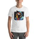 Stylish Modern Wolf | Unisex t-shirt