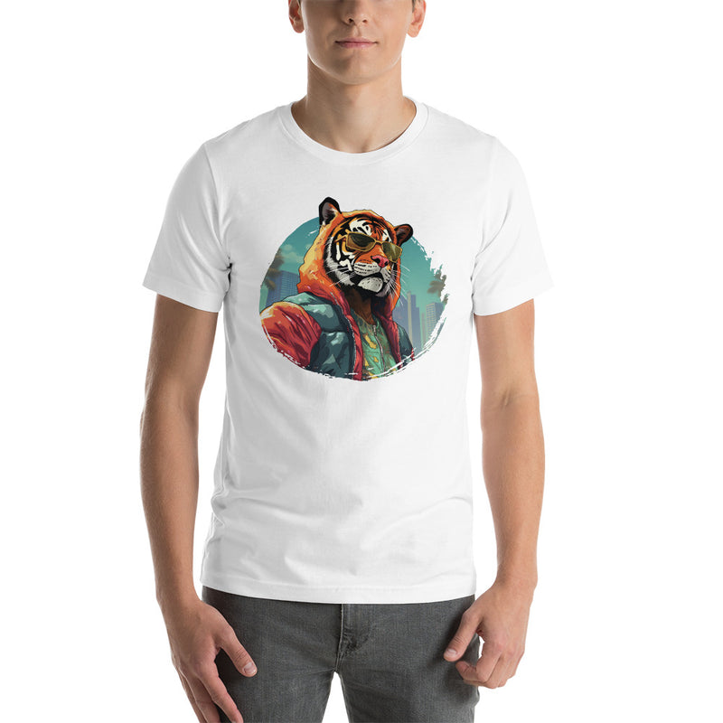 Tiger With Sunglasses | Unisex t-shirt