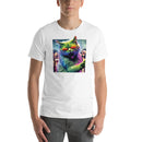 Cat In The Club Partying | Unisex t-shirt
