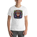 Tribal Monkey Line Art | Unisex t-shirt