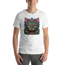 Floral Cat Mandala | Unisex t-shirt