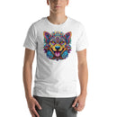 Psychedelic Dog Mandala | Unisex t-shirt