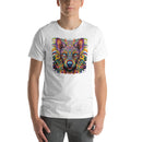 Mardi Gras Dog Mandala | Unisex t-shirt