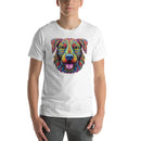 Colorful Dog Mandala | Unisex t-shirt