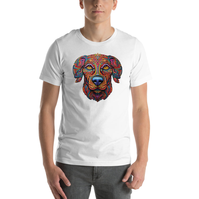 Trippy Dog Tattoo | Unisex t-shirt